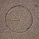 Scratch circles can appear on any kind of windy beach